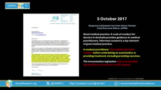 Elizabeth Hart: Presentation: The Destruction of Valid Voluntary Informed Consent