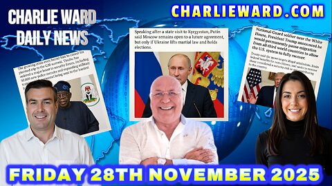 CHARLIE WARD DAILY NEWS WITH CHARLIE WARD,PAUL BROOKER & DREW DEMI THURSDAY 27TH NOVEMBER 2025