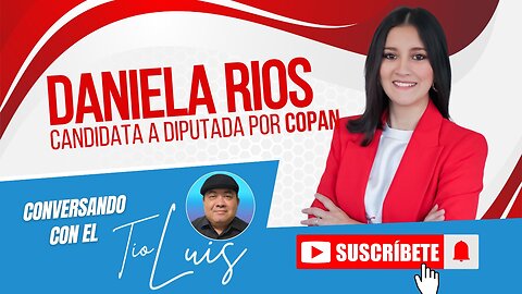 EVELIN DANIELLA RIOS CANDIDATA A DIPUTADA PLHCON EL ING SALVADOR NASRALLA