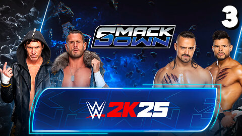WWE 2K25 Smackdown October 17th 2025 - Match 3: The Feud returns!