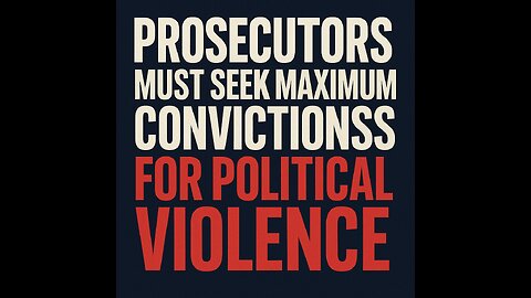 LAW AND ORDER. THE US NEEDS TO UNDERSTAND WHAT THAT MEANS