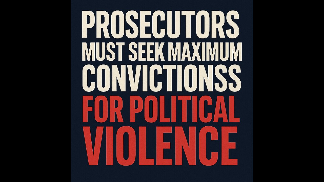 LAW AND ORDER. THE US NEEDS TO UNDERSTAND WHAT THAT MEANS
