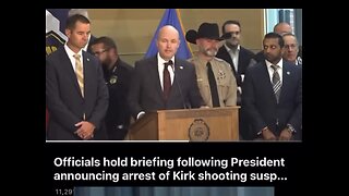 ASL interpreted - Utah police finally got Tyler Robinson