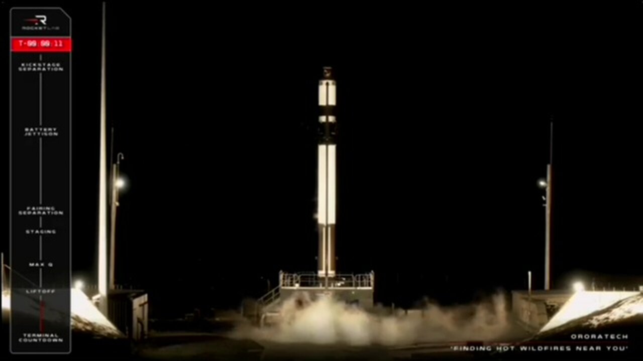 Rocket Lab Makes HISTORY! 8 Wildfire Spy Satellites Launched🔥🛰️