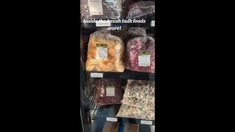 Inside an Amish bulk food store! Great deals!
