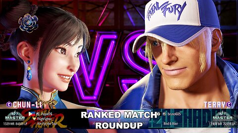 Kuya Kalbo SF6 Ranked Match Roundup. Chun Li Master Rank [Hori Fight Stick]