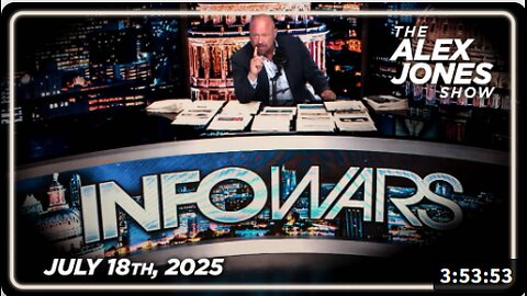 POWERFUL FRIDAY FULL SHOW 7/18/25 — WSJ Caught Red-Handed Launching New Massive Epstein/Trump Hoax, DJT Announces Lawsuit, Stephen Colbert Cancelled After Total Viewership Collapse! Plus, Fed Chair Powell Under Criminal Investigation! James O'Keefe