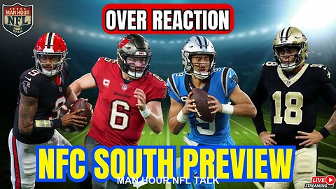 🔴NFC South 2025 Win-Loss Predictions – Who Runs the Division?