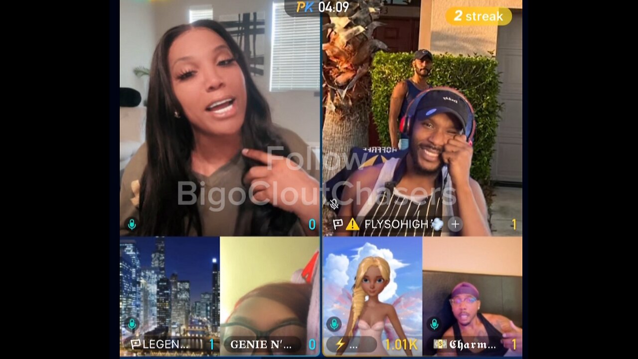 👀SAVANNA & GENIE ARGUE OVER CHARM🥊 BIGO BIGOTV BIGOLIVE