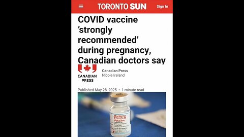 Covid-19 Shot For Pregnant Women In Canada