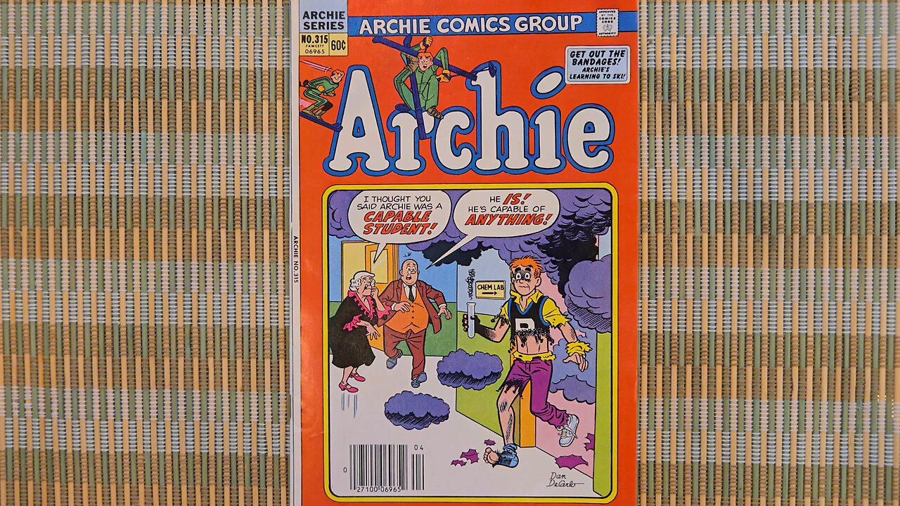Archie No. 315 April 1982 comic book