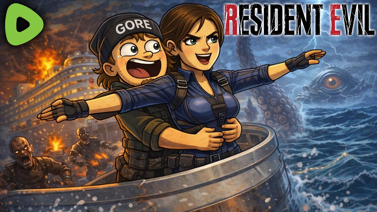 🧟🌊🔑 RESIDENT EVIL: REVELATIONS — STRANDED AT SEA WITH JILL 🔑🌊🧟