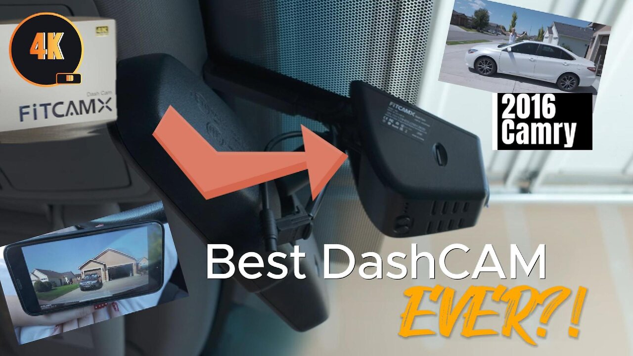 Unboxing/Review: Experience the OEM Factory-Look with FITCAMX Dash Cam! 2016 Toy Camry #fitcamx