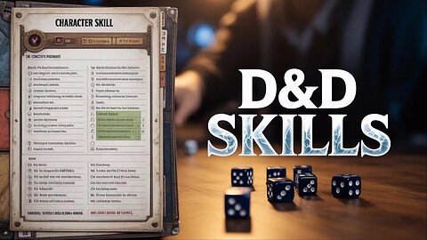 Habilidades Generales de Calabozos y Dragones D&D P6