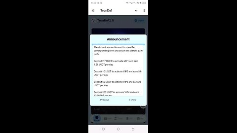 New Latest legitimate staking platform launched today/ TRONDEF staking platform