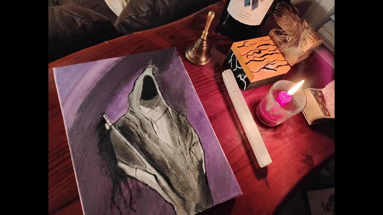 CANVAS PAINTING & EAVESDROPPING ERNIE SHELL