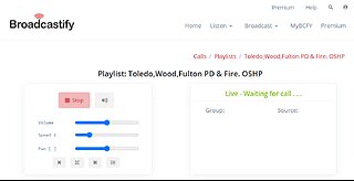 Toledo, Wood, Fulton PD & Fire. OSHP (5/12/2025) Rumble lineup & more.