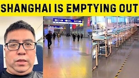 SHANGHAI EMPTY WORLD FINANCIAL CRASH BITCOIN GOLD SILVER VANISHING PENSIONS TARIFF MAGA OIL ENERGY