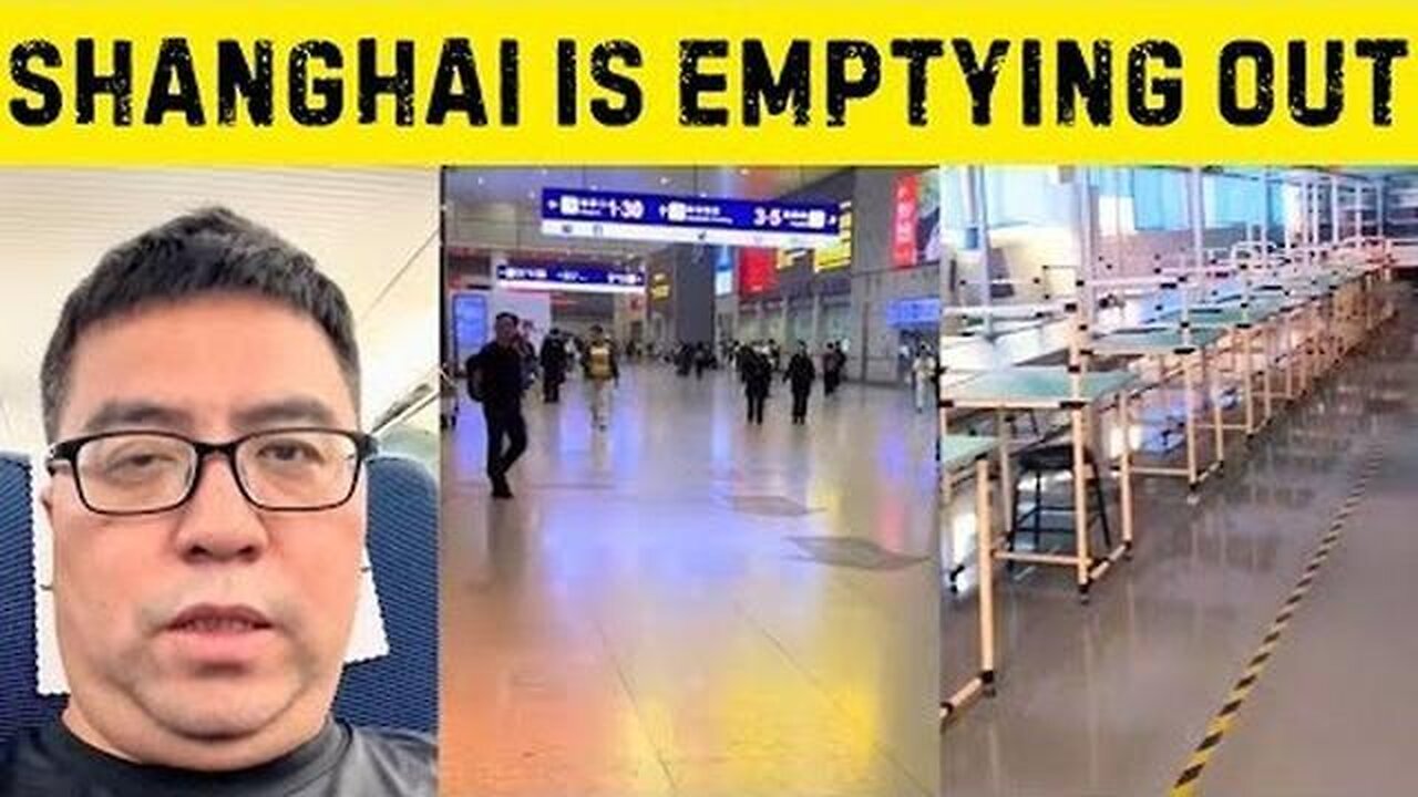 SHANGHAI EMPTY WORLD FINANCIAL CRASH BITCOIN GOLD SILVER VANISHING PENSIONS TARIFF MAGA OIL ENERGY