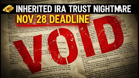 INHERITED IRA TRUST NIGHTMARE: The Complex Tax Trap You Must Avoid (Gold IRA Simplicity)