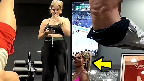 🔥Scaring People in The Gym With Calisthenics #51