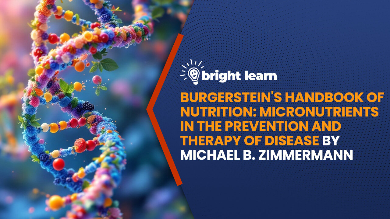 BrightLearn - Burgerstein's Handbook of Nutrition: Micronutrients in the Prevention and Therapy of Disease by Michael B. Zimmermann
