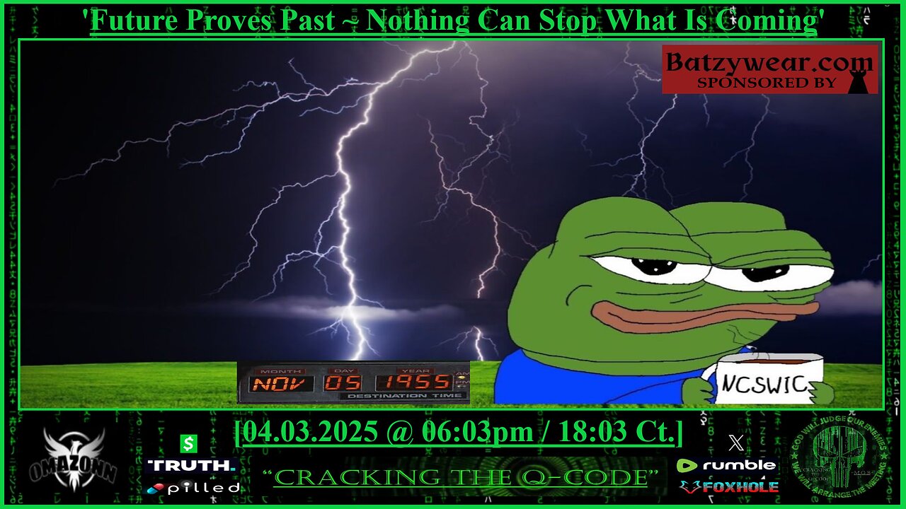 "CRACKING THE Q-CODE" ~ 'Future Proves Past ~ NCSWIC'