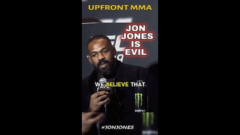 JON JONES IS EVIL 😈 #JonnyBones #ufc #tomaspinall