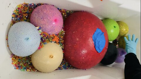 ASMR with jelly balloons Live full happy mood