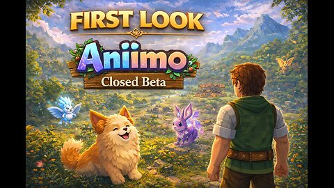 Aniimo First Look | Exploring the Closed Beta #Aniimo #FirstLook #ClosedBeta #CozyGaming