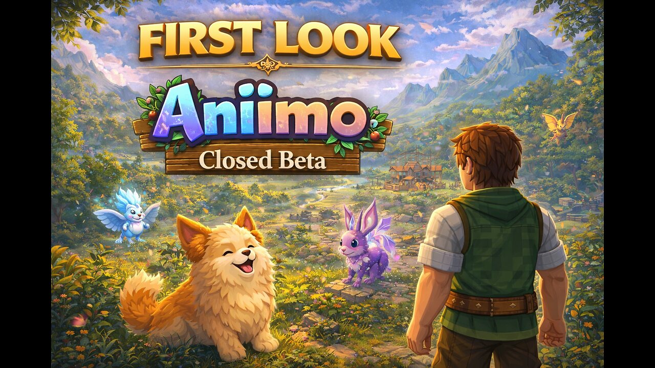 Aniimo First Look | Exploring the Closed Beta #Aniimo #FirstLook #ClosedBeta #CozyGaming