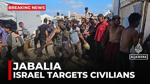 Israel targets buildings ‘packed with civilians’ in Jabalia : AJE correspondent