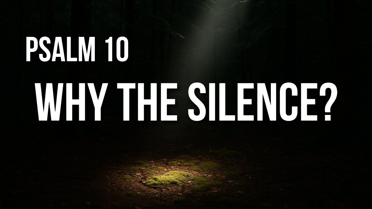 Psalm 10 – Trusting God When Evil Seems to Win