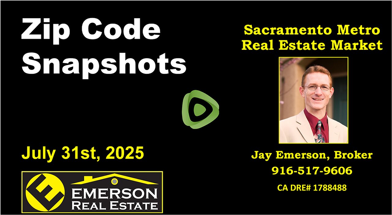 Sac Metro Real Estate - Zip Code Snapshots