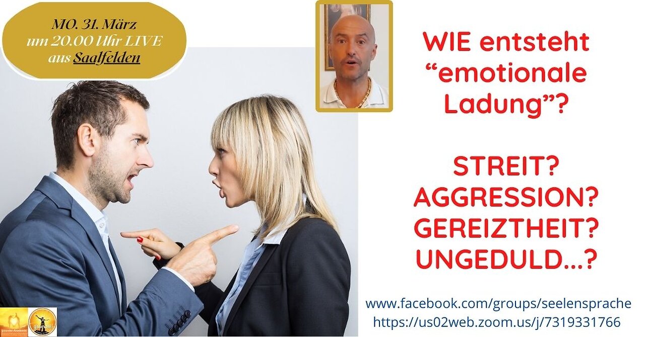 Mo.20250331 WIE entsteht emotionale Ladung, STREIT AGGRESSION GEREIZTHEIT UNGEDULD?