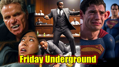 Friday Underground! Massive Diddy Charges Dropped! Cobra Kai Actor Bites Co-Star?! And more!