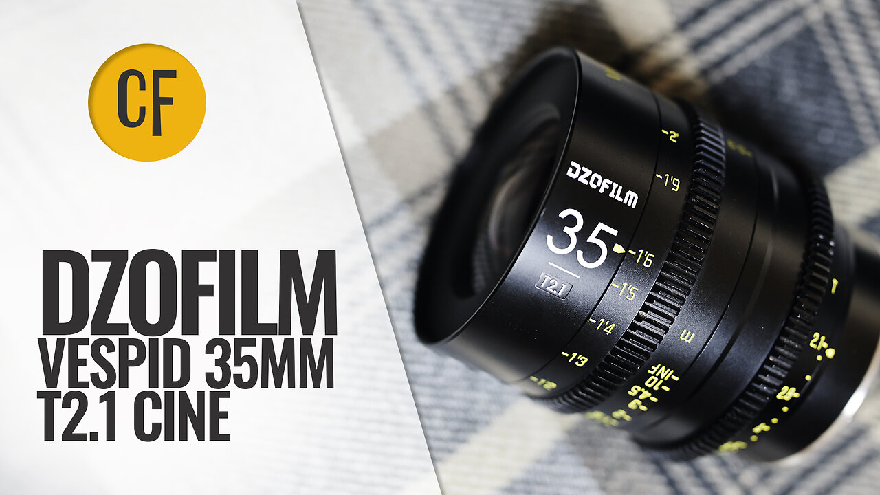DZOFILM Vespid Prime 35mm T2.1 cine lens review