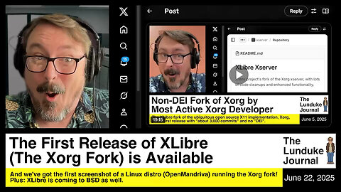 The First Release of XLibre (The Xorg Fork) is Available