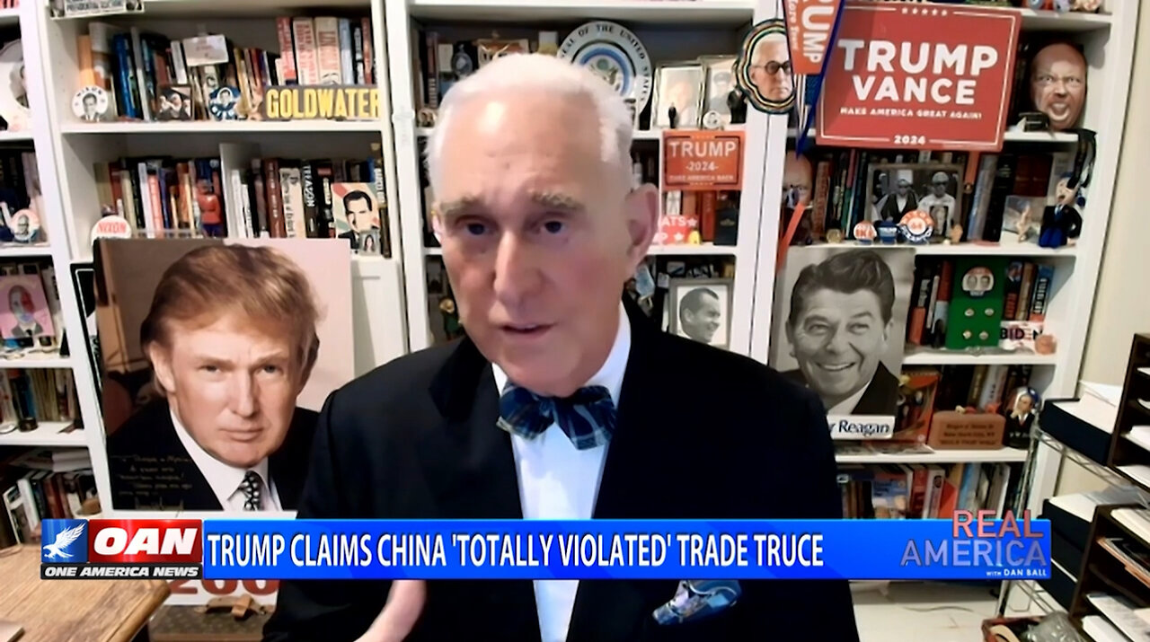 Roger Stone On Illegal Immigration, Tariffs & DOGE | OAN w/ Dan Ball