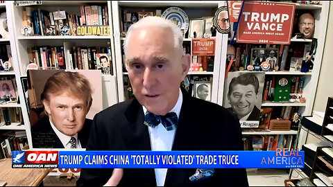 Roger Stone On Illegal Immigration, Tariffs & DOGE | OAN w/ Dan Ball