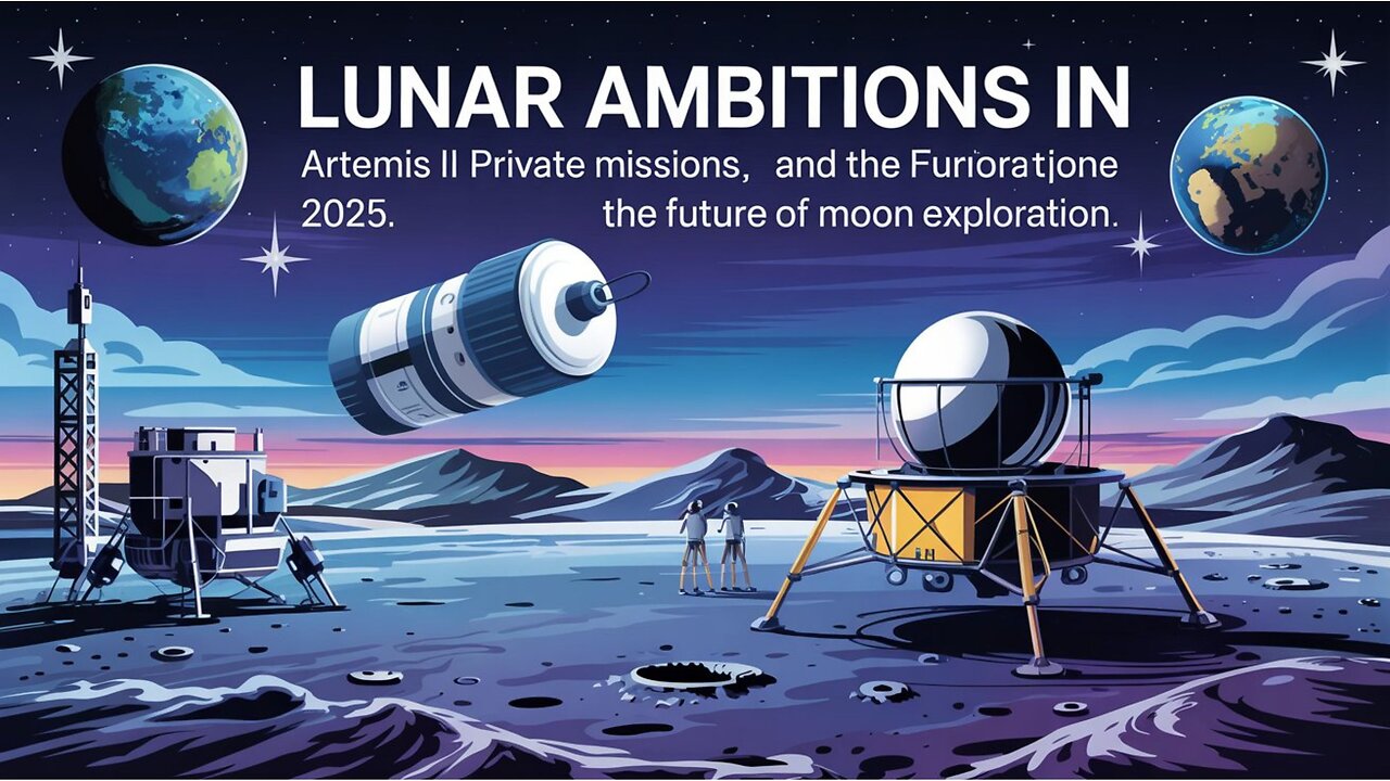 Lunar Leap 2025: Artemis II & Private Missions to Conquer the Moon! 🚀🌑