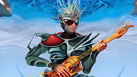 What if Steve Vai was a robot?