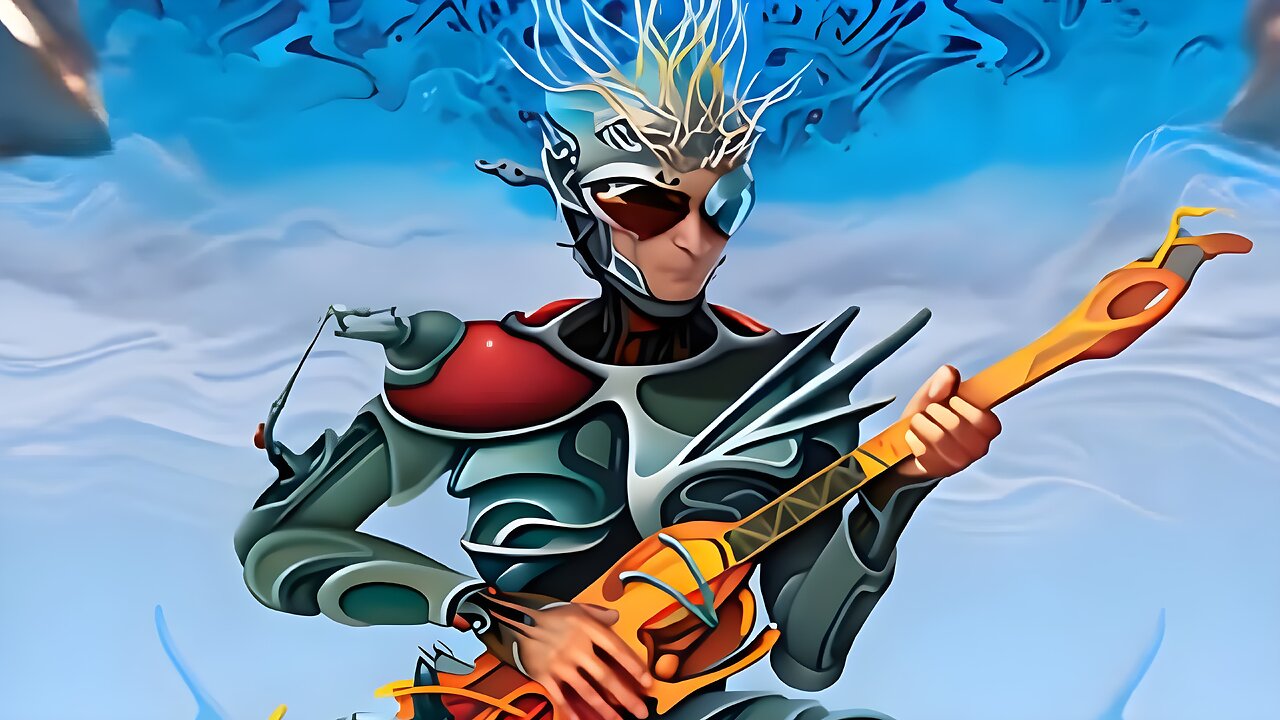 What if Steve Vai was a robot?