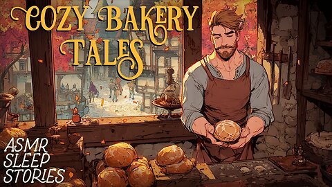 Fall Asleep to Cozy Medieval Bakery Tales | Fantasy Bedtime Stories for Sleep & Relaxing Ambience