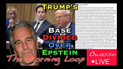 Trump's Base Divided Over Epstein