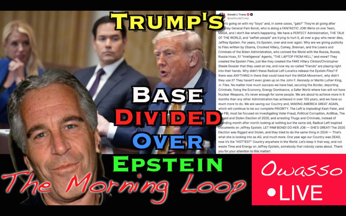 Trump's Base Divided Over Epstein