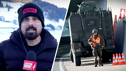 WEF oligarchs using private helipad to avoid traffic