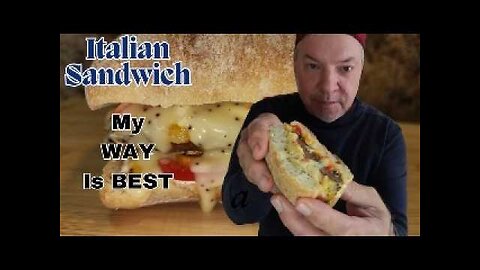 NO COLD CUTS | My Italian Hand-Held is Mouthwateringly Delicious