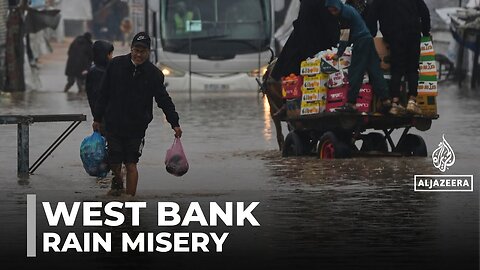 Occupied West Bank rains: Downpour brings misery for displaced Palestinians
