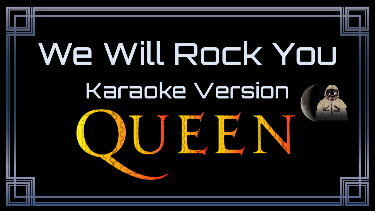 Queen - We Will Rock You (CC)